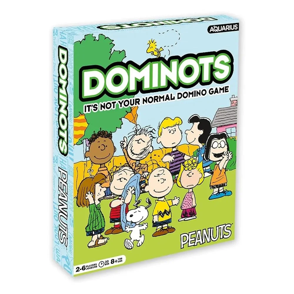 Aquarius Peanuts Dominots Tile Game 2022 Brand New Sealed